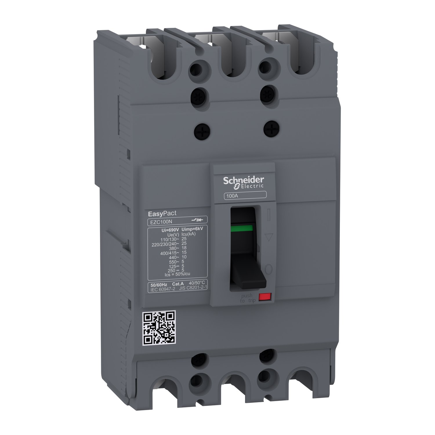 EZC100N3100_Image_1500 Molded-case circuit breakers from 15 to 630A - Image 1
