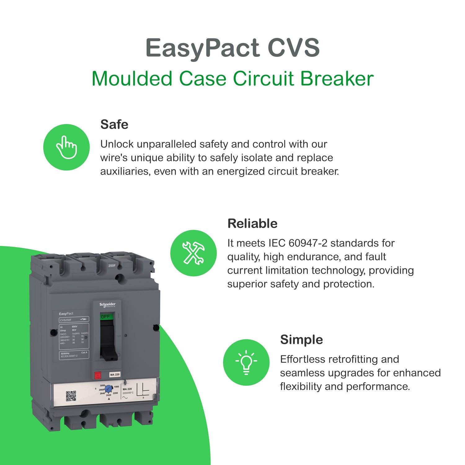 EasyPactCVS-TUSP_1500x1500 East Pact-3p, MCCB-15kA To 36kA (Adjustable Type) - Image 4
